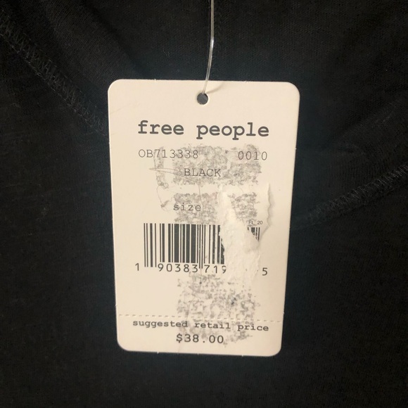 NWT We the Free Cleo black tee (S) - Picture 4 of 8